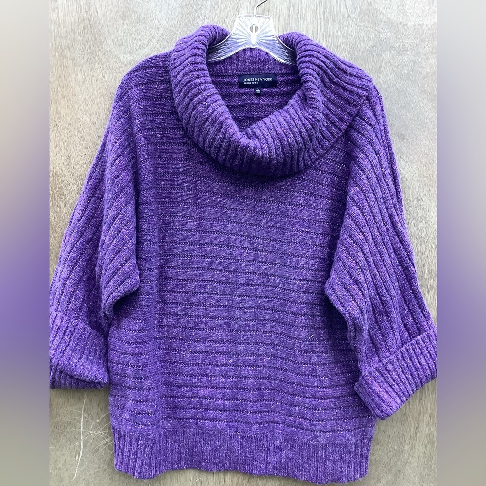 Jones New York Rich Purple Sweater